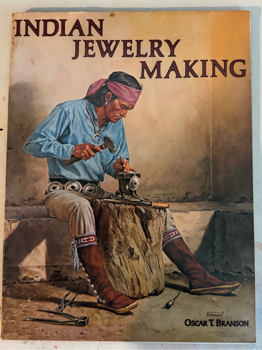 Indian Jewelry Making Book - Vintage softcover book 1977